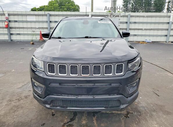 3C4NJCBB9MT585558 2021 JEEP COMPASS Black Front view