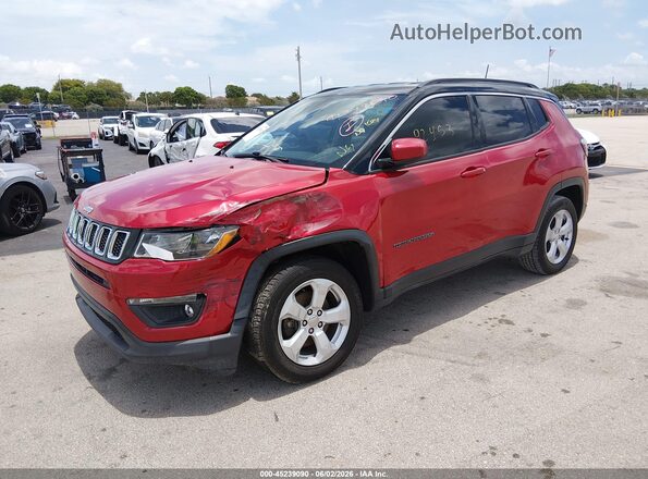 3C4NJCBBXJT227266 2018 JEEP COMPASS Красный 