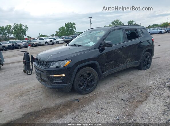 3C4NJCBBXJT408240 2018 JEEP COMPASS Black Передня ліва чверть