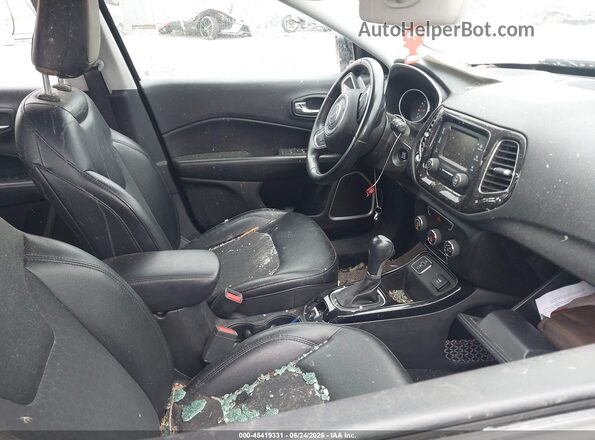 3C4NJCBBXJT408240 2018 JEEP COMPASS Black Вид салону спереду