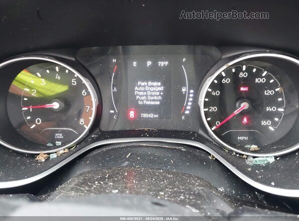 3C4NJCBBXJT408240 2018 JEEP COMPASS Black Вид задніх сидінь