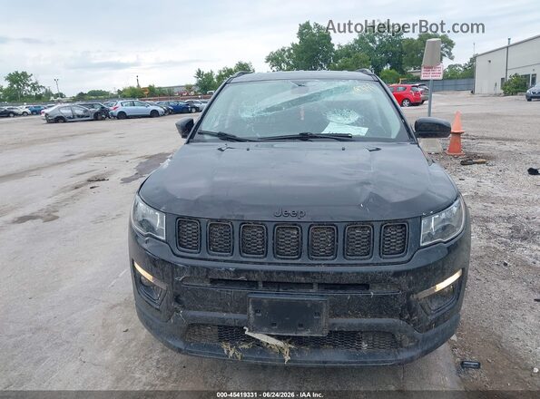 3C4NJCBBXJT408240 2018 JEEP COMPASS Black Вид щитка приладів