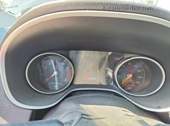 3C4NJCBBXKT730748 2019 JEEP COMPASS Black Instrument cluster view
