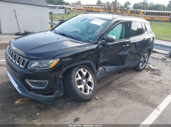 3C4NJCCB0LT140641 2020 JEEP COMPASS Black Передня ліва чверть