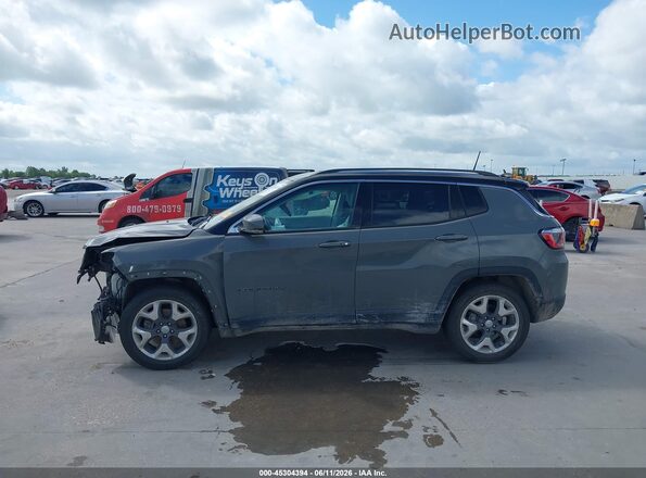 3C4NJCCB0LT152448 2020 JEEP COMPASS Gray Widok wnętrza z tyłu