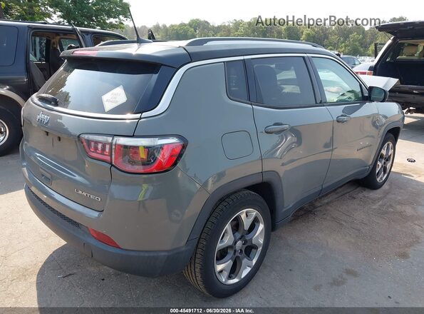 3C4NJCCB1KT749090 2019 JEEP COMPASS Gray Rear right