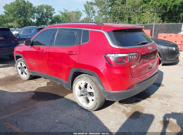 3C4NJCCB1KT769386 2019 JEEP COMPASS Красный Задняя левая четверть