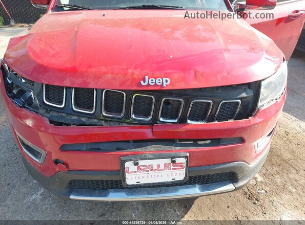 3C4NJCCB1KT769386 2019 JEEP COMPASS Красный Вид спереди