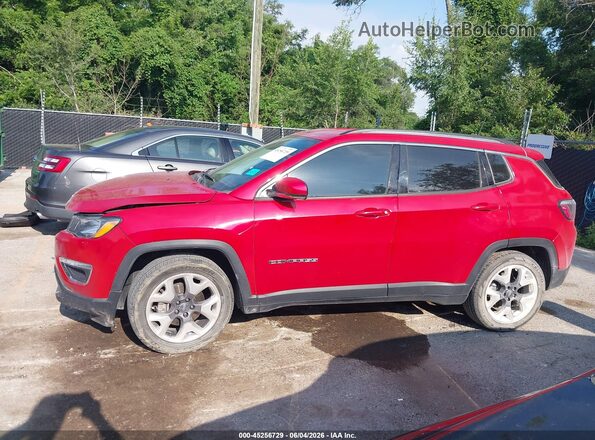 3C4NJCCB1KT769386 2019 JEEP COMPASS Красный Панорамный вид салона 360°