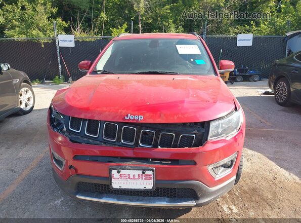 3C4NJCCB1KT769386 2019 JEEP COMPASS Красный Вид щитка приборов