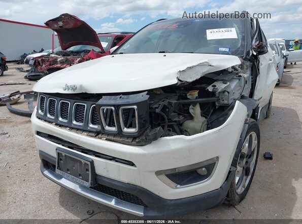 3C4NJCCB2JT405928 2018 JEEP COMPASS White Vista frontal