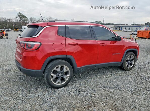 3C4NJCCB2KT662654 2019 JEEP COMPASS Red Задня права чверть