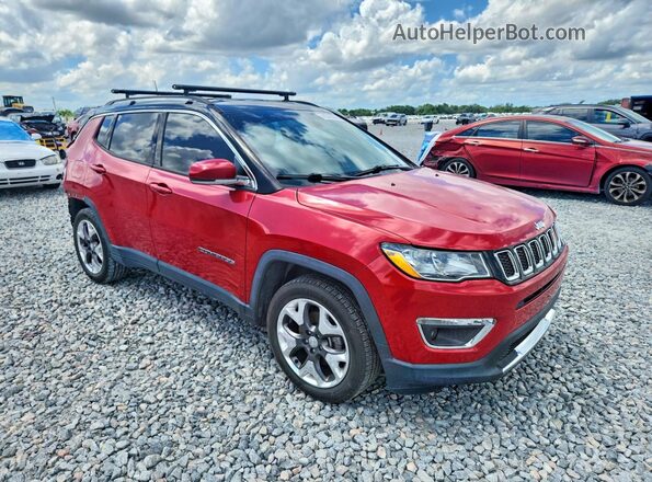 3C4NJCCB3JT488902 2018 JEEP COMPASS Red Przód prawy