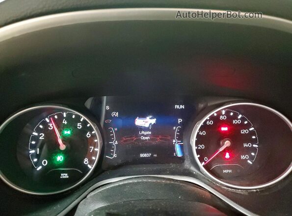 3C4NJCCB3MT567281 2021 JEEP COMPASS Белый Вид щитка приборов