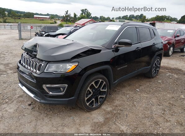3C4NJCCB4JT195008 2018 JEEP COMPASS Black Przód lewy