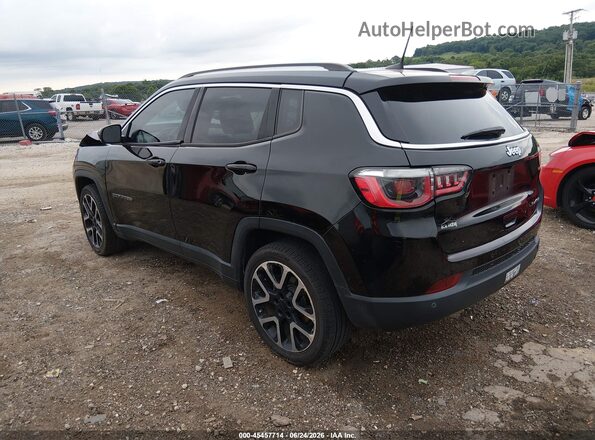 3C4NJCCB4JT195008 2018 JEEP COMPASS Black Tył lewy