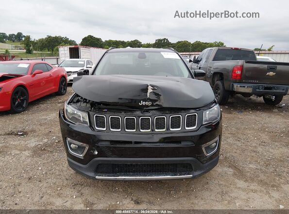 3C4NJCCB4JT195008 2018 JEEP COMPASS Black Widok zestawu wskaźników