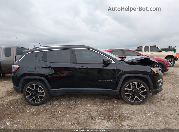 3C4NJCCB4JT195008 2018 JEEP COMPASS Black Widok wnętrza z tyłu