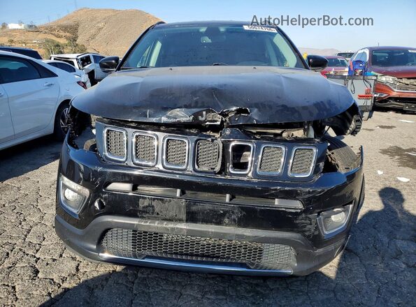3C4NJCCB4KT670772 2019 JEEP COMPASS Black Front view