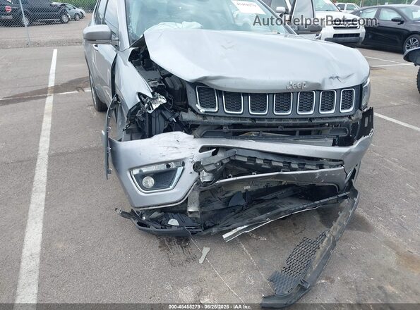 3C4NJCCB4KT676037 2019 JEEP COMPASS Серебряный Вид спереди