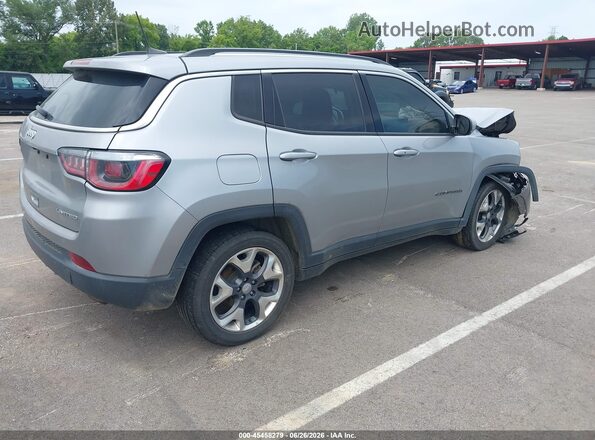 3C4NJCCB4KT676037 2019 JEEP COMPASS Серебряный Задняя правая четверть