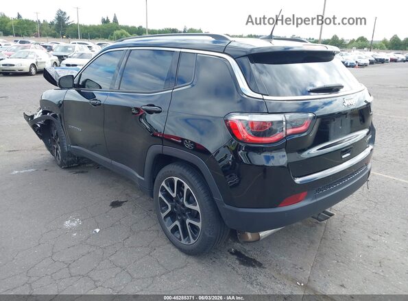 3C4NJCCB7JT122666 2018 JEEP COMPASS Black უკანა მარცხენა
