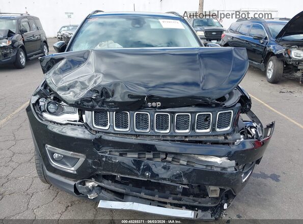 3C4NJCCB7JT122666 2018 JEEP COMPASS Black წინა ხედი