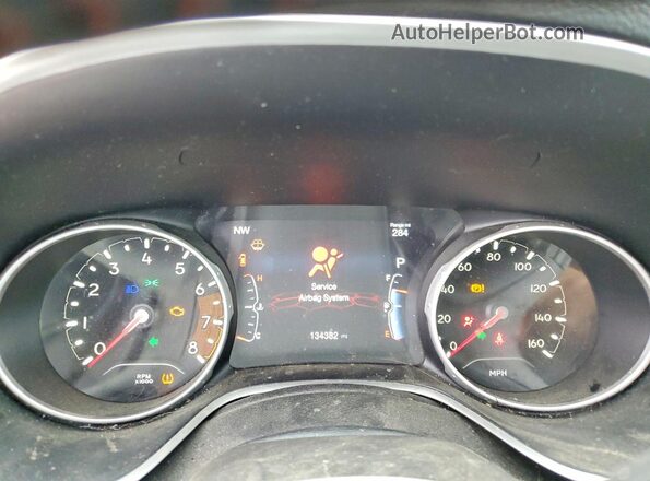 3C4NJCCB7MT526457 2021 JEEP COMPASS Blue Vista del cuadro de instrumentos