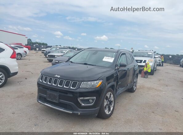 3C4NJCCB8KT667194 2019 JEEP COMPASS Black Передня ліва чверть