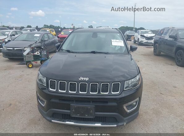 3C4NJCCB8KT667194 2019 JEEP COMPASS Black Вид щитка приладів