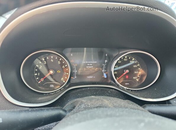 3C4NJCCB8LT140306 2020 JEEP COMPASS Gray Instrument cluster view