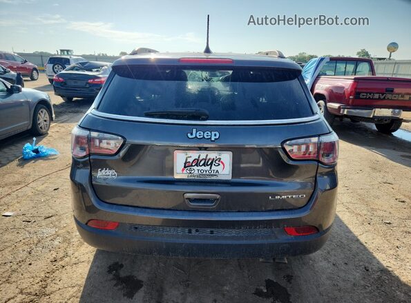 3C4NJCCB8LT140306 2020 JEEP COMPASS Gray Rear view