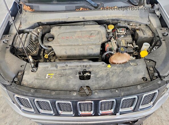 3C4NJCCB8LT194012 2020 JEEP COMPASS Gray Вид підкапотного простору