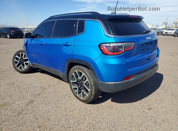 3C4NJCCB9JT248236 2018 JEEP COMPASS Blue 