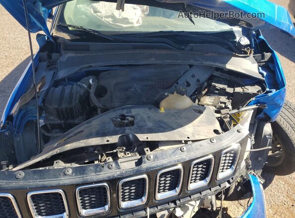 3C4NJCCB9JT248236 2018 JEEP COMPASS Blue 