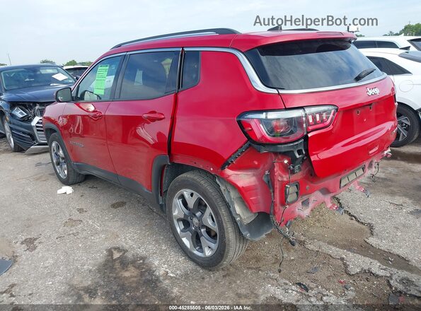 3C4NJCCB9MT573568 2021 JEEP COMPASS Красный Задняя левая четверть