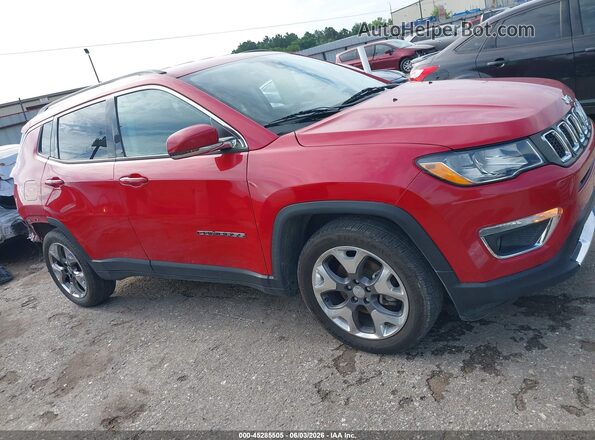 3C4NJCCB9MT573568 2021 JEEP COMPASS Красный Вид задней части салона