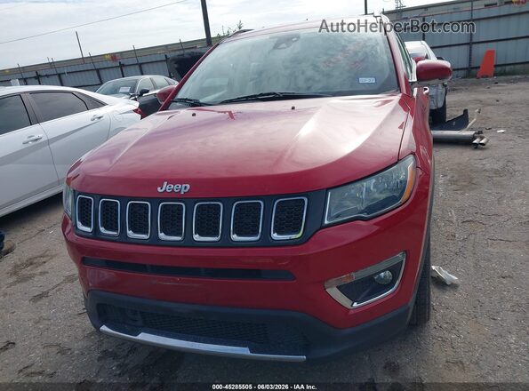 3C4NJCCB9MT573568 2021 JEEP COMPASS Красный Вид щитка приборов