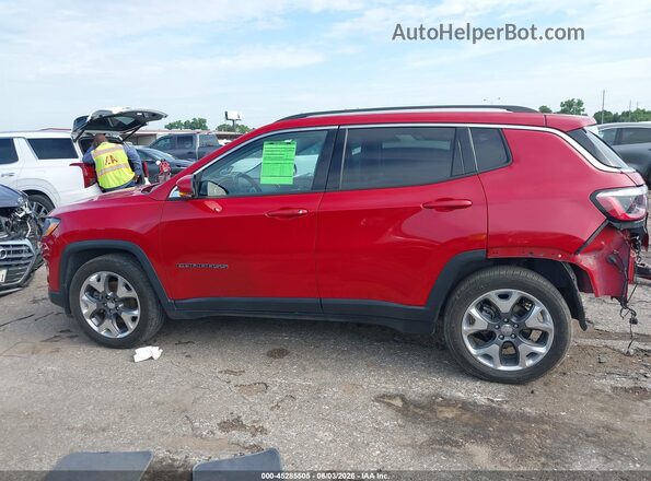 3C4NJCCB9MT573568 2021 JEEP COMPASS Красный Панорамный вид салона 360°