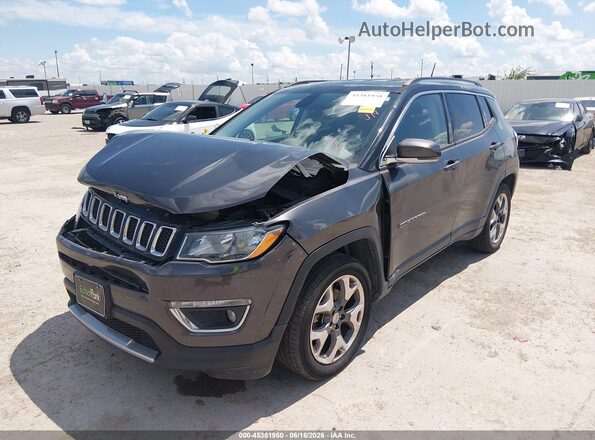 3C4NJCCBXJT156035 2018 JEEP COMPASS Gray Przód lewy
