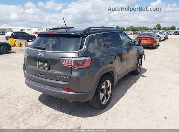 3C4NJCCBXJT156035 2018 JEEP COMPASS Gray Tył prawy