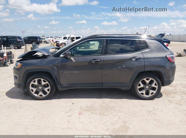 3C4NJCCBXJT156035 2018 JEEP COMPASS Gray Widok wnętrza 360 stopni