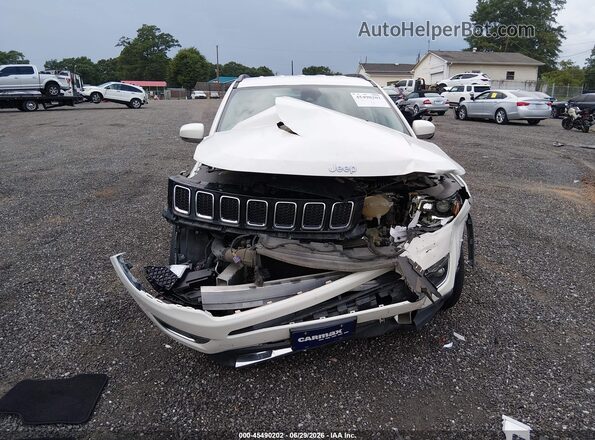 3C4NJCCBXJT406910 2018 JEEP COMPASS White წინა ხედი