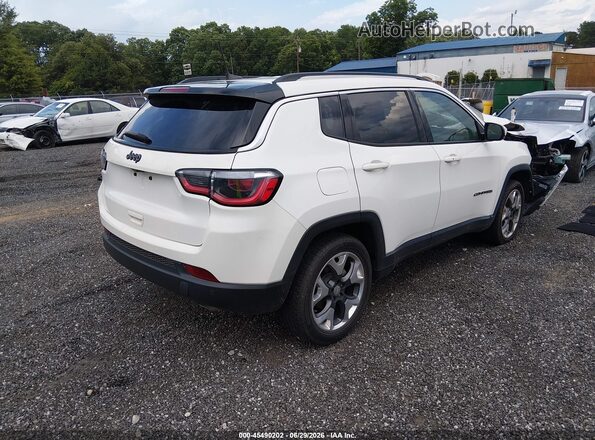 3C4NJCCBXJT406910 2018 JEEP COMPASS White უკანა მარჯვენა