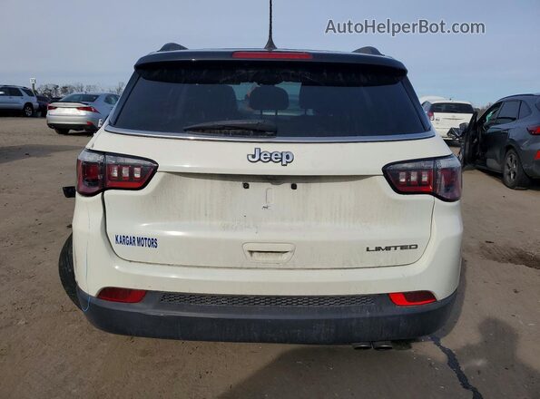 3C4NJCCBXLT107971 2020 JEEP COMPASS Белый Вид сзади