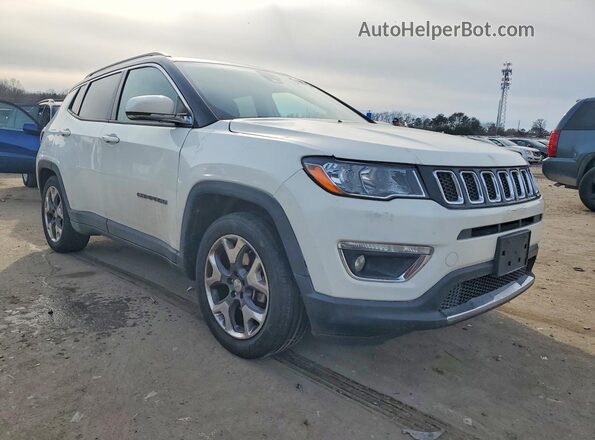 3C4NJCCBXLT107971 2020 JEEP COMPASS Белый Передняя правая четверть