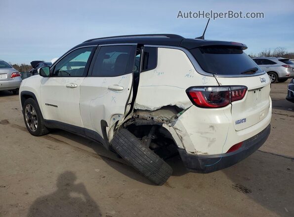 3C4NJCCBXLT107971 2020 JEEP COMPASS Белый Задняя левая четверть