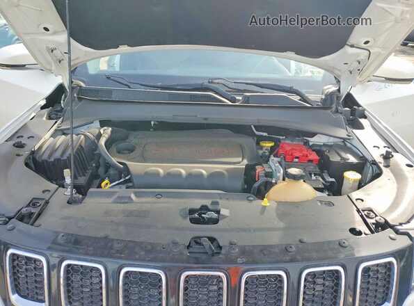 3C4NJCCBXLT107971 2020 JEEP COMPASS Белый Вид подкапотного пространства