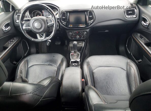 3C4NJCCBXLT155521 2020 JEEP COMPASS White Вид панелі приладів