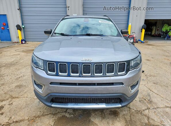 3C4NJCCBXLT179642 2020 JEEP COMPASS Silver Front view